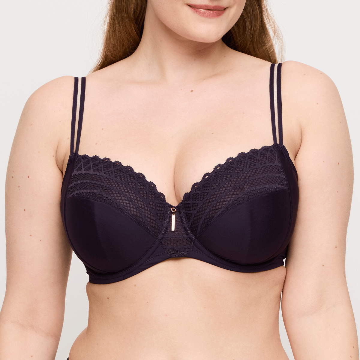 PrimaDonna Twist East End BH med bøjle, lilla - 0141930 - AME - Amethyst