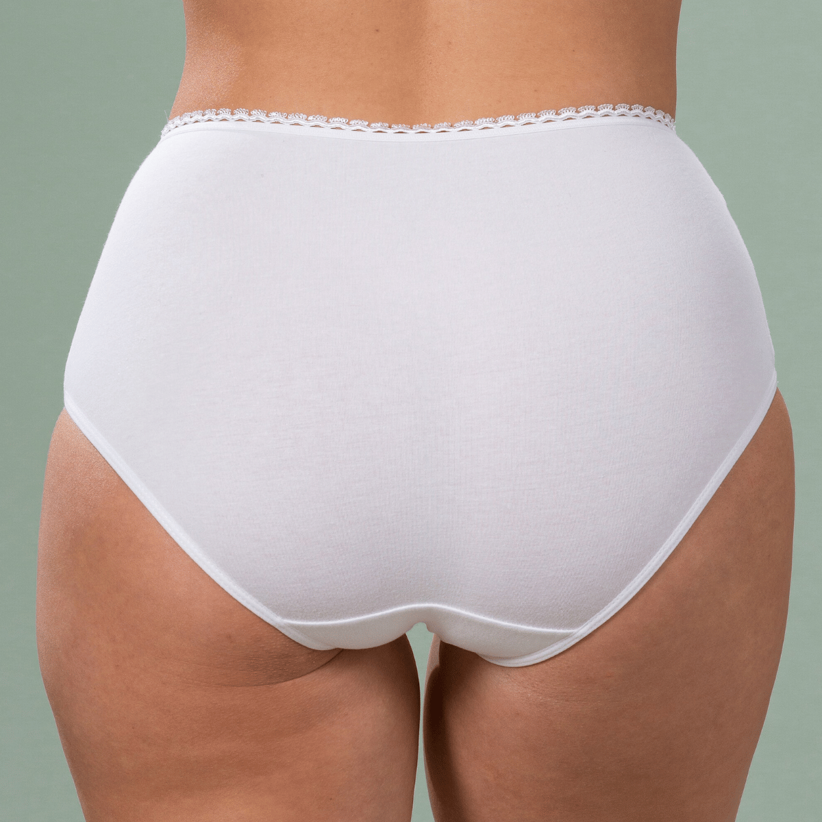 Trofé 2-Pack midi trusse, hvid - 99800 - 1000 - White