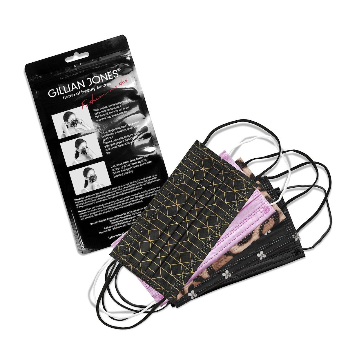 Cimi beauty bags mundbind, multi - 11047 - - Printed