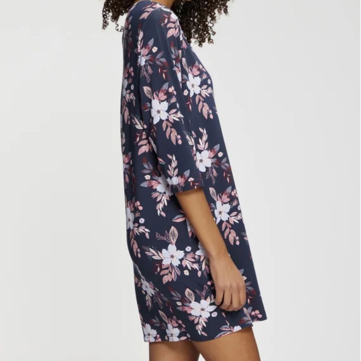 Lascana Luxurious Nights natkjole - BA-41-54 - flower aop - Flower aop
