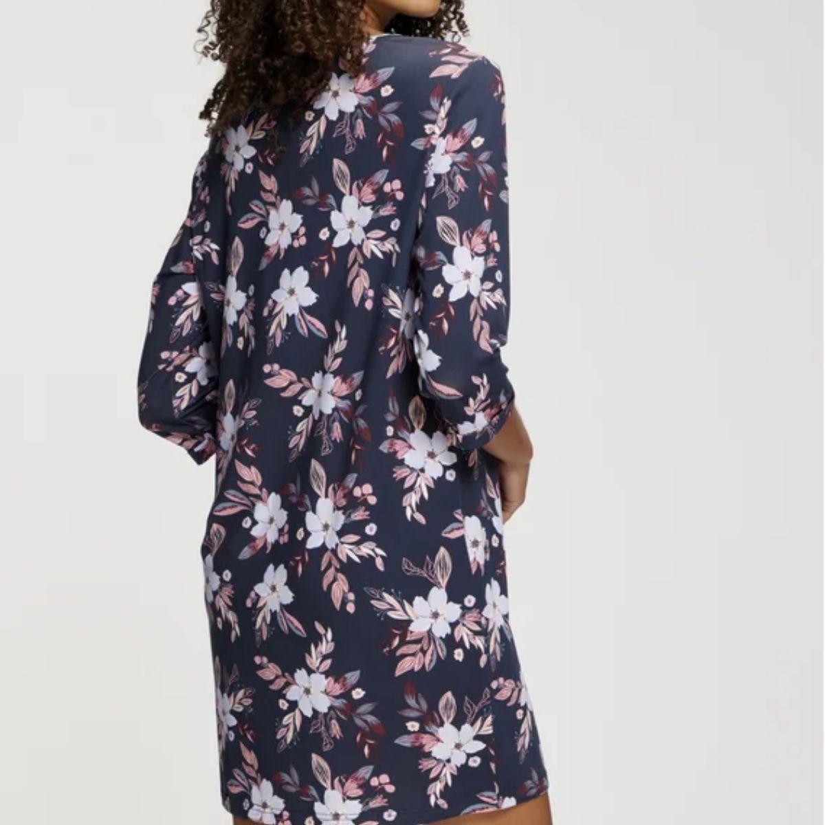 Lascana Luxurious Nights natkjole - BA-41-54 - flower aop - Flower aop