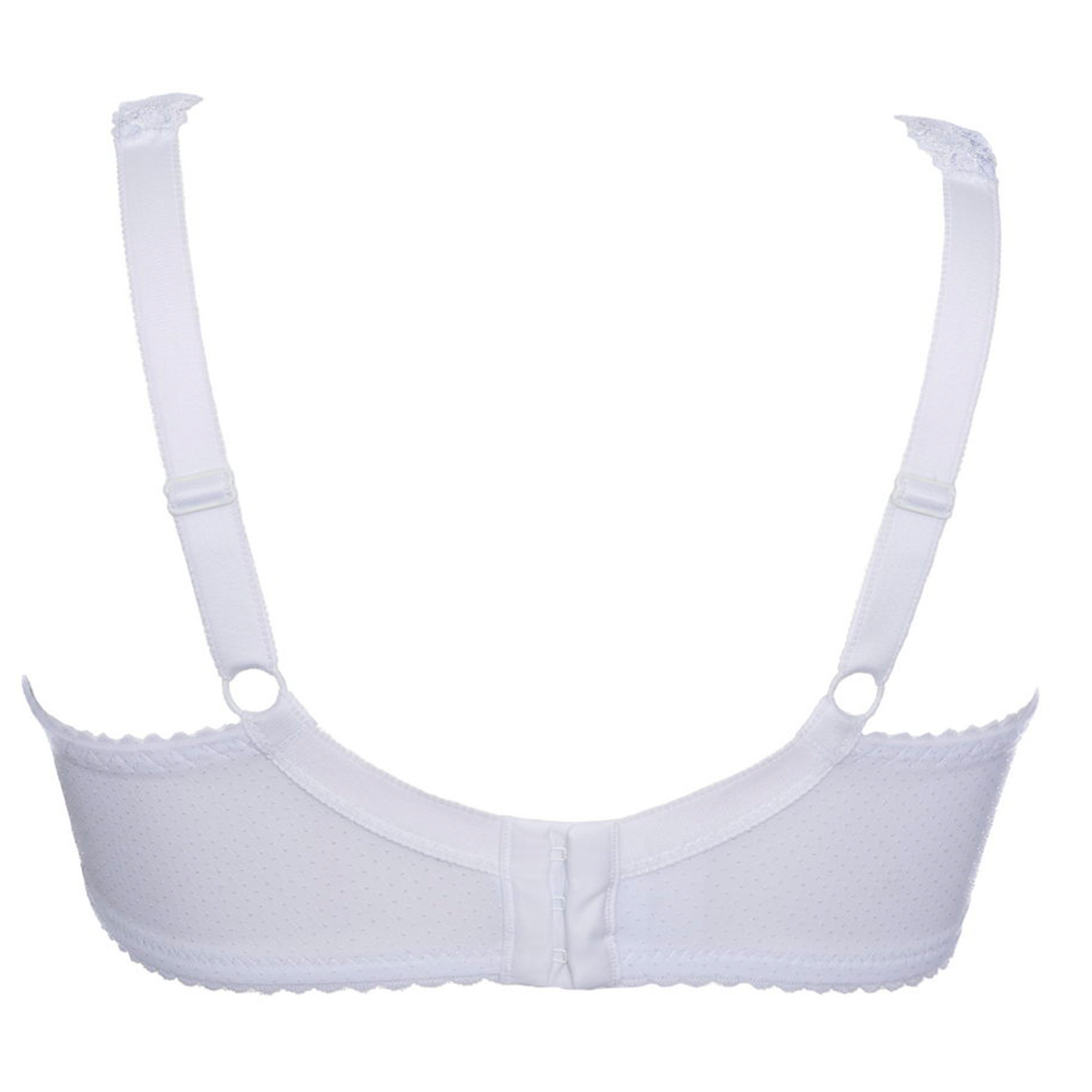 Plaisir Beate Plain BH med bøjle, hvid - 619431 - 2 - White