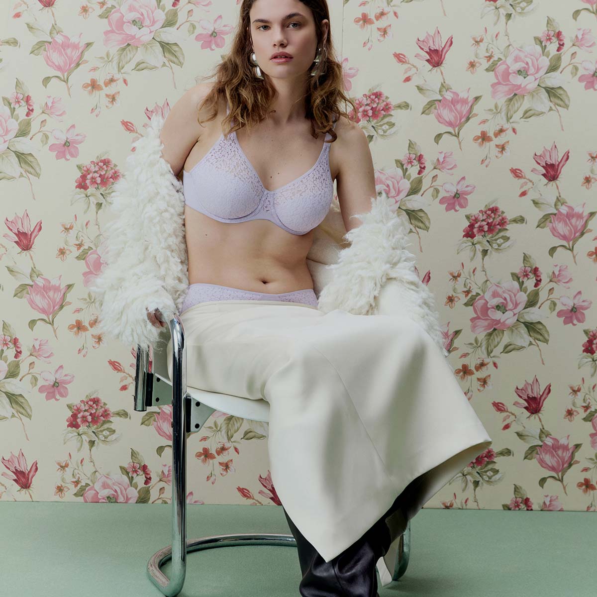 Chantelle EasyFeel Norah BH med bøjle, lilla - C13F10 - 027 - Lilac