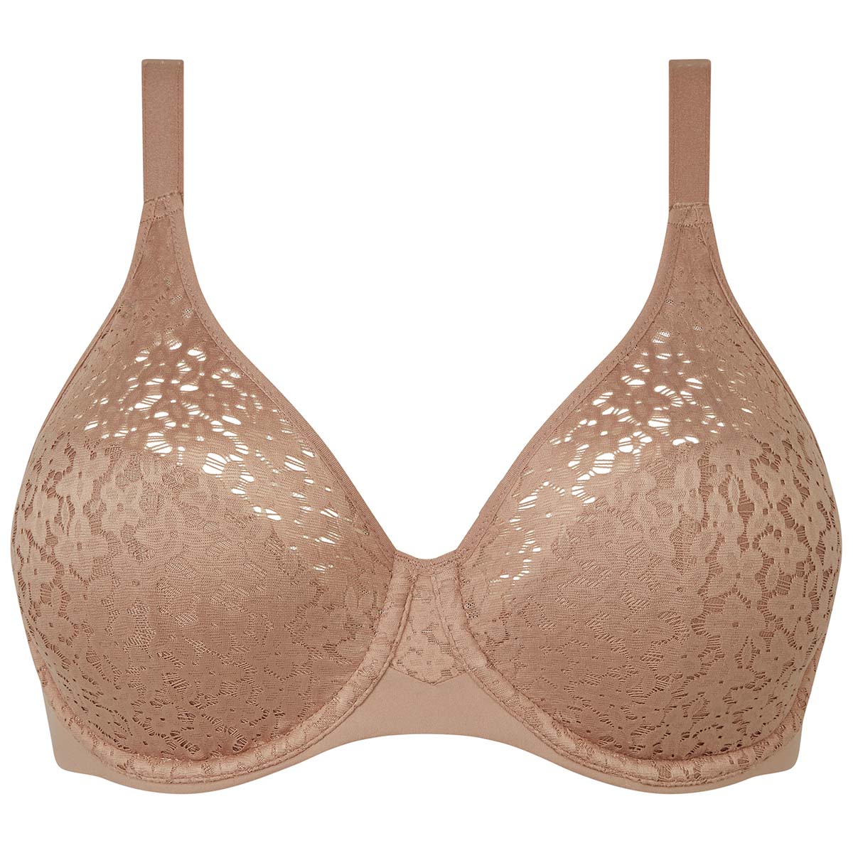 Chantelle EasyFeel Norah BH med bøjle, brun - C13F10 - 02T - Coffee Latte
