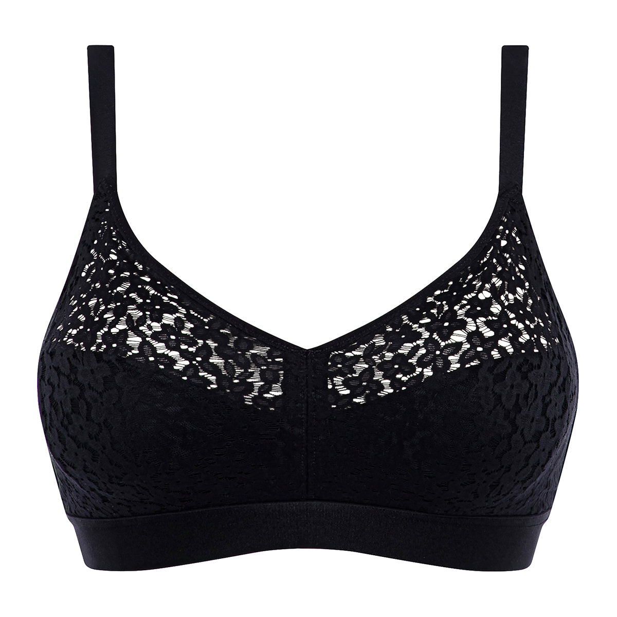Chantelle EasyFeel Norah BH uden bøjle, sort - C13F80 - 011 - Black
