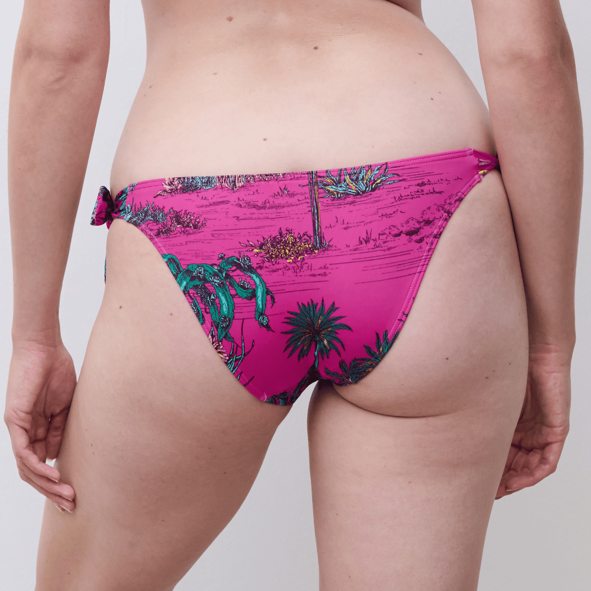 Chantelle Sauvage tai bikinitrusse, pink - C17UA6 - A10 - Pink Jungle