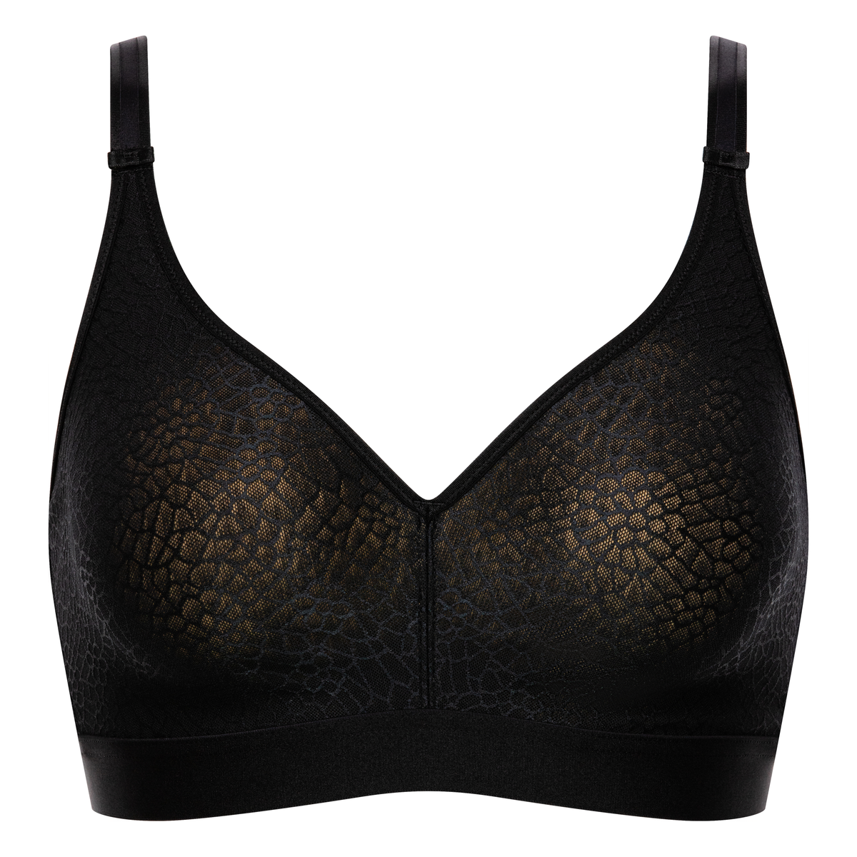 Chantelle C Magnifique BH uden bøjle, sort - C18920 - 011 - Black