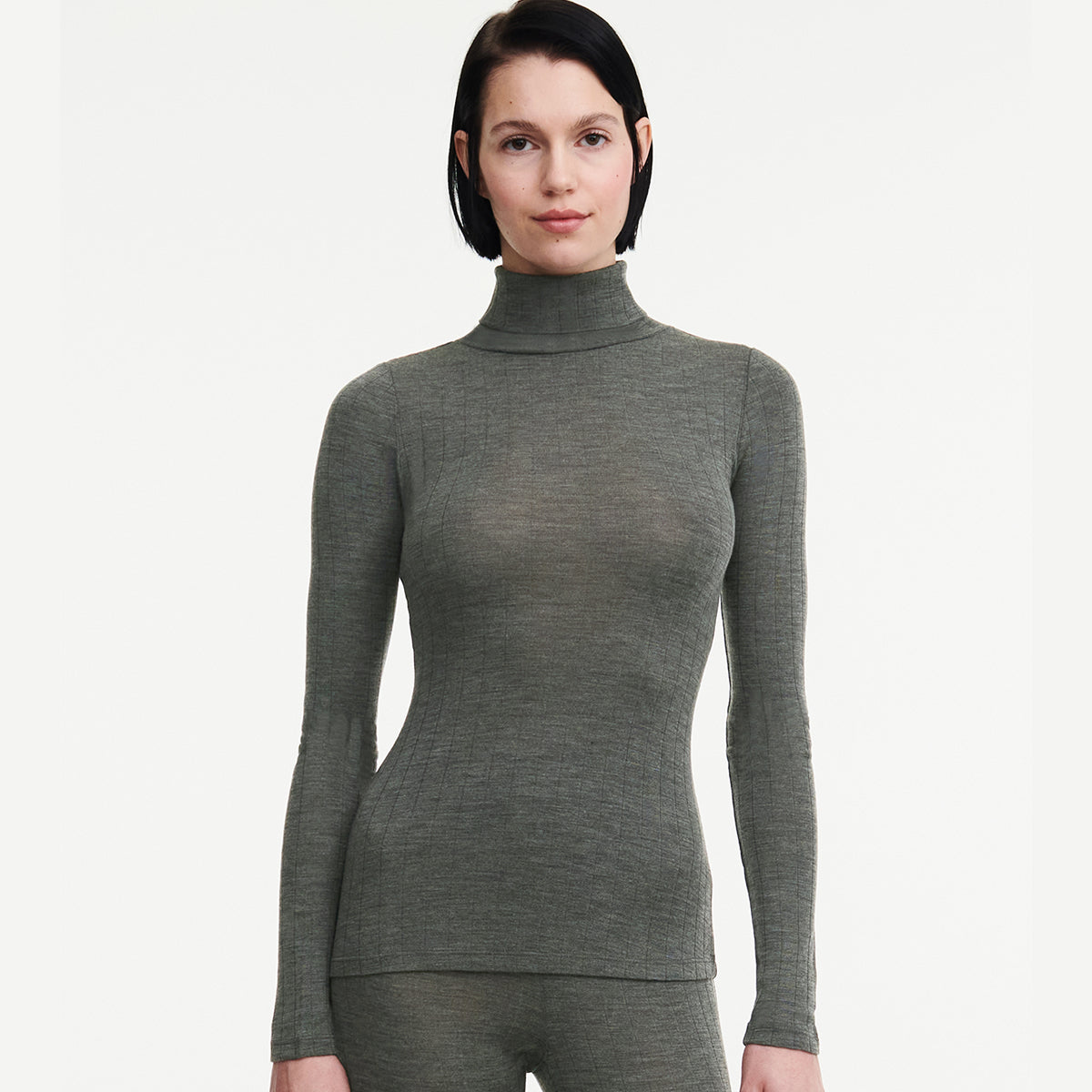 Chantelle Thermo Comfort rullekrave, grå - C18P80 - 047 - Slate Grey