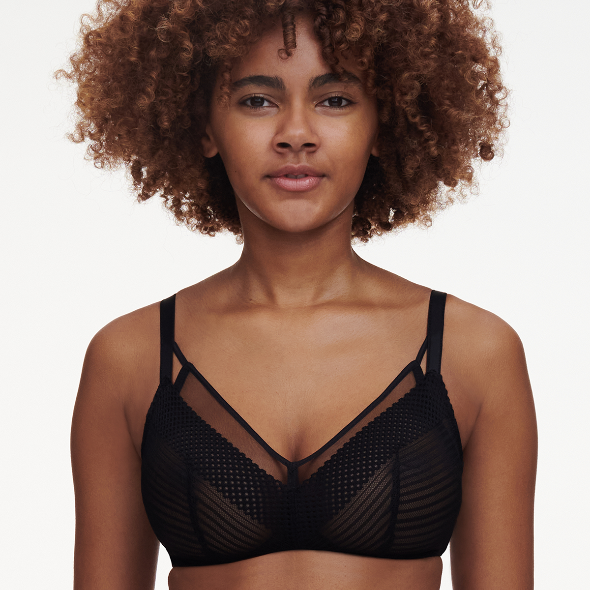 Chantelle Pulp Play BH uden bøjle, sort - C22AP0 - 011 - Black