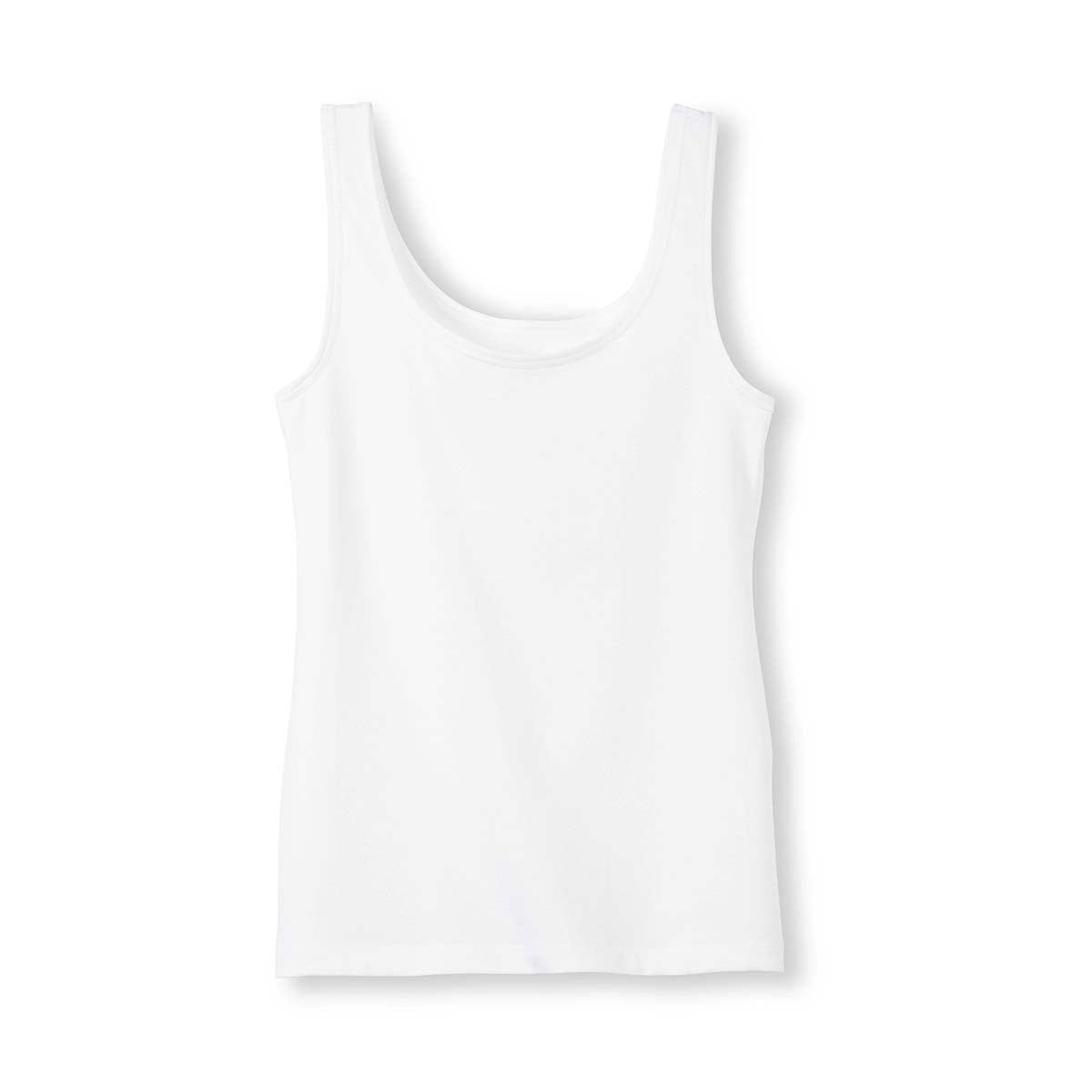 Calida Benefit Women 2-Pack top, hvid - 12641 - 001 - White