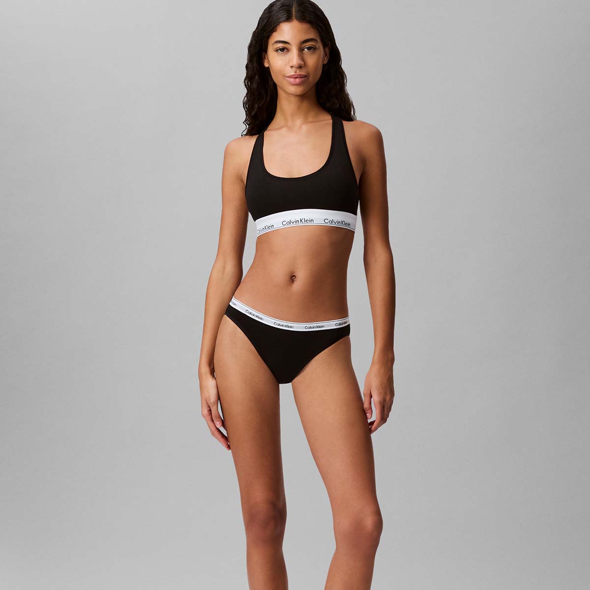 Calvin Klein Icon Logo tai trusse, sort - 000QD5044E - UB1 - Black