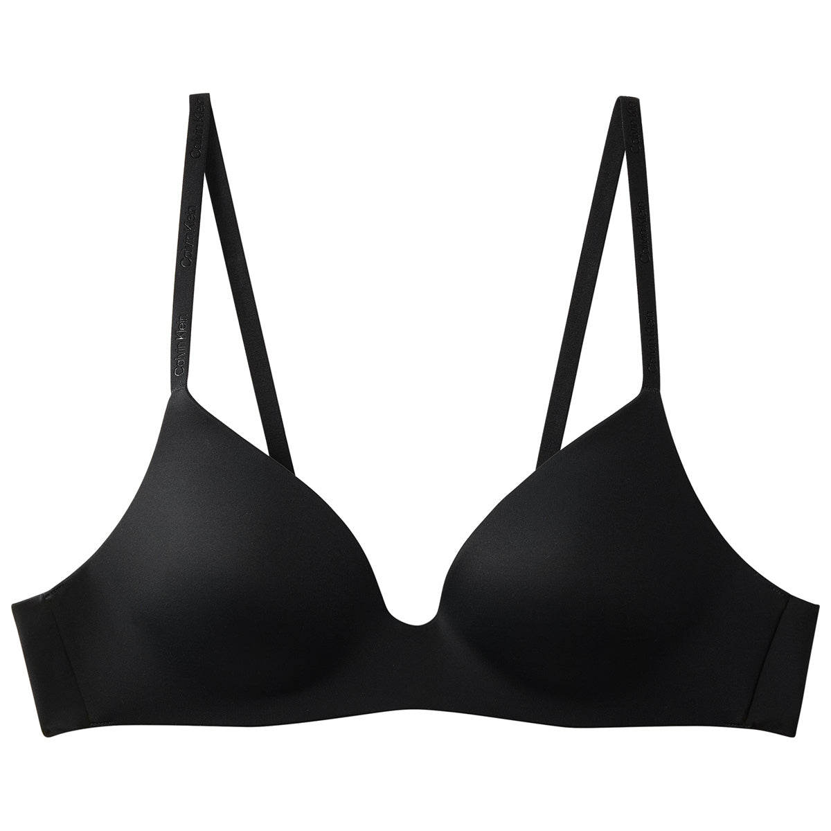 Calvin Klein T-Shirt BH uden bøjle, sort - LV00QF8013 - UB1 - Black