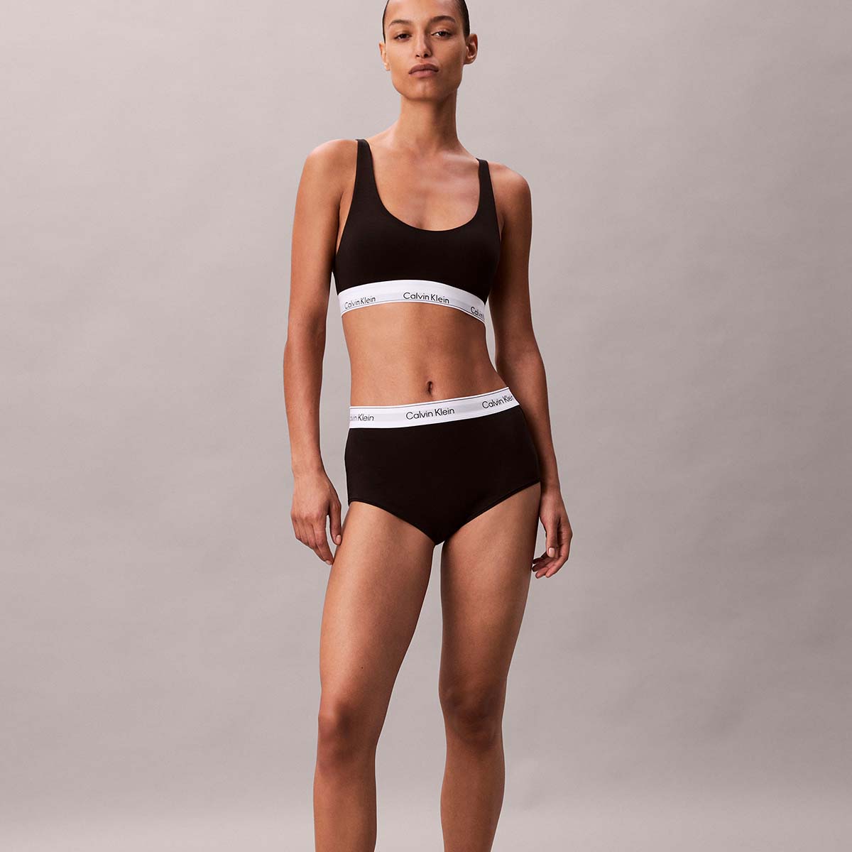 Calvin Klein Icon hipster trusse, sort - LV00QF8527 - UB1 - Black
