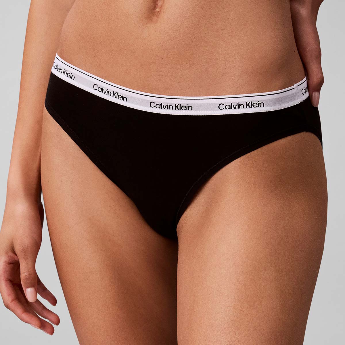 Calvin Klein Icon 5-pak tai trusse, multi - 000QD5208E - H0W - Black/Grey Heather/Hawaii Orchid/Cl