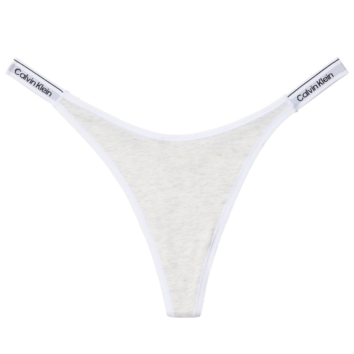 Calvin Klein Icon Logo g-streng, grå - 000QD5157E - P34 - B01 Snow Htr