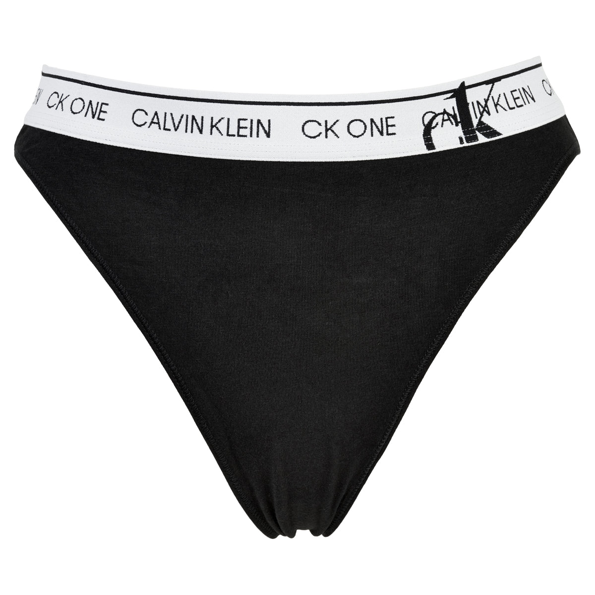 Calvin Klein Lingeri High Leg tanga trusse, sort - QF6765E - 122 - Faded Black