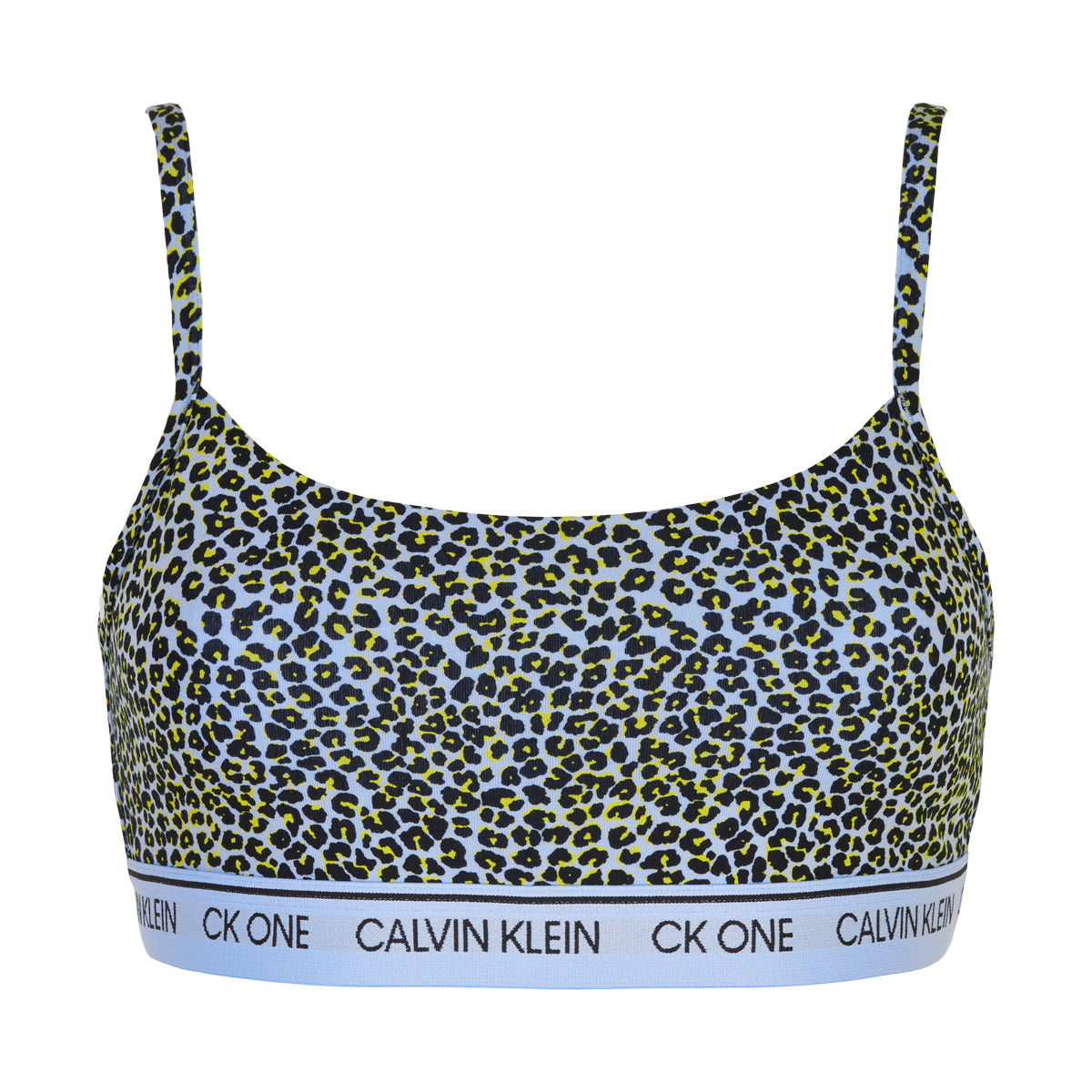 Calvin Klein Lingeri Unlined bralette BH, multi - F5727E - V4L - Mini Cheetah Print River