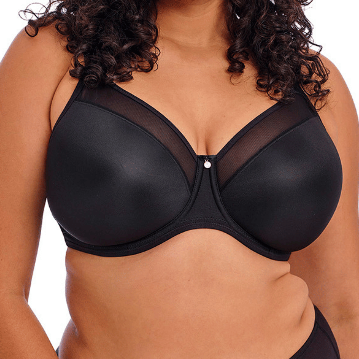 Elomi Smooth BH med bøjle, sort - EL4301 - BLK - Black