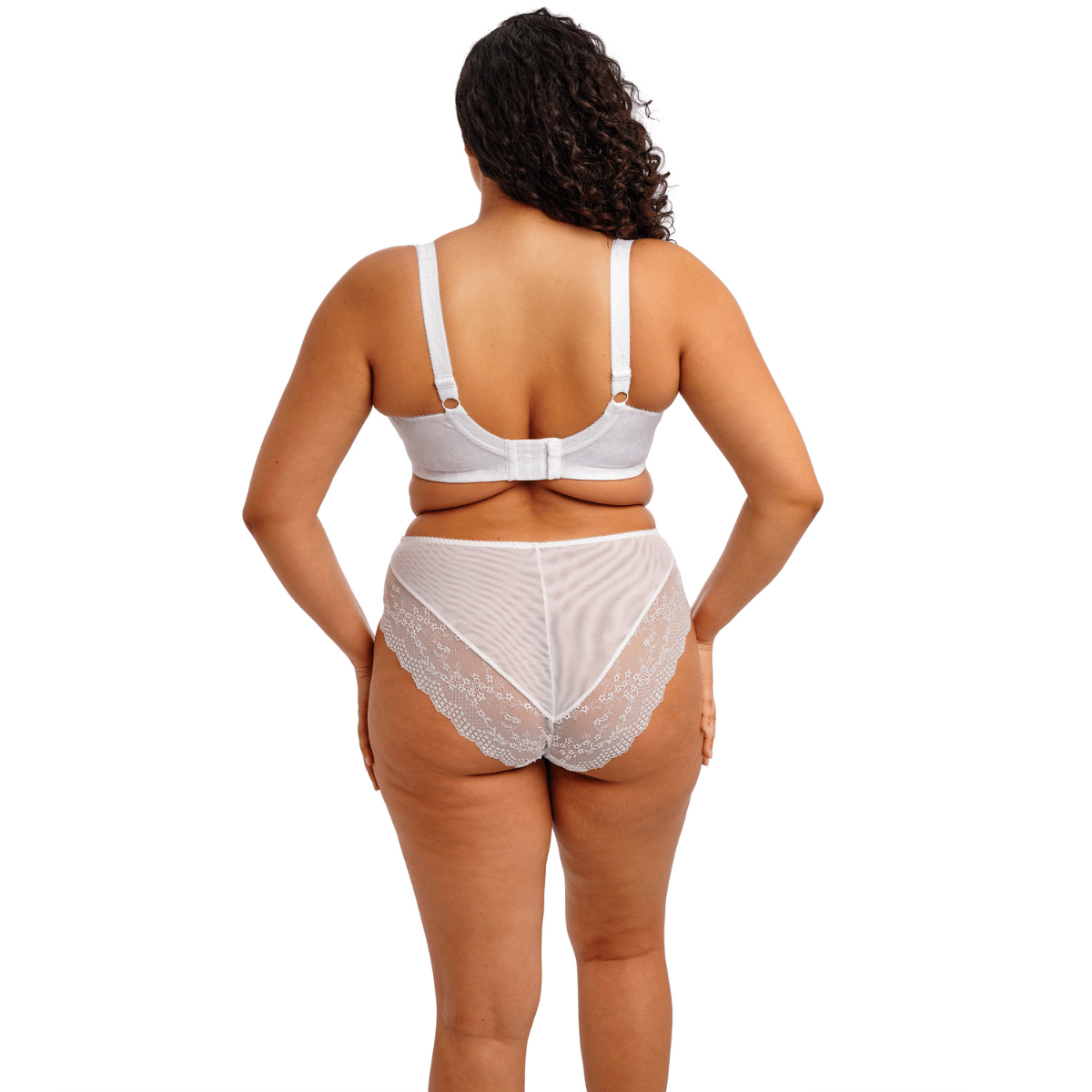 Elomi Lucie plunge BH, hvid - EL4490 - WHE - White