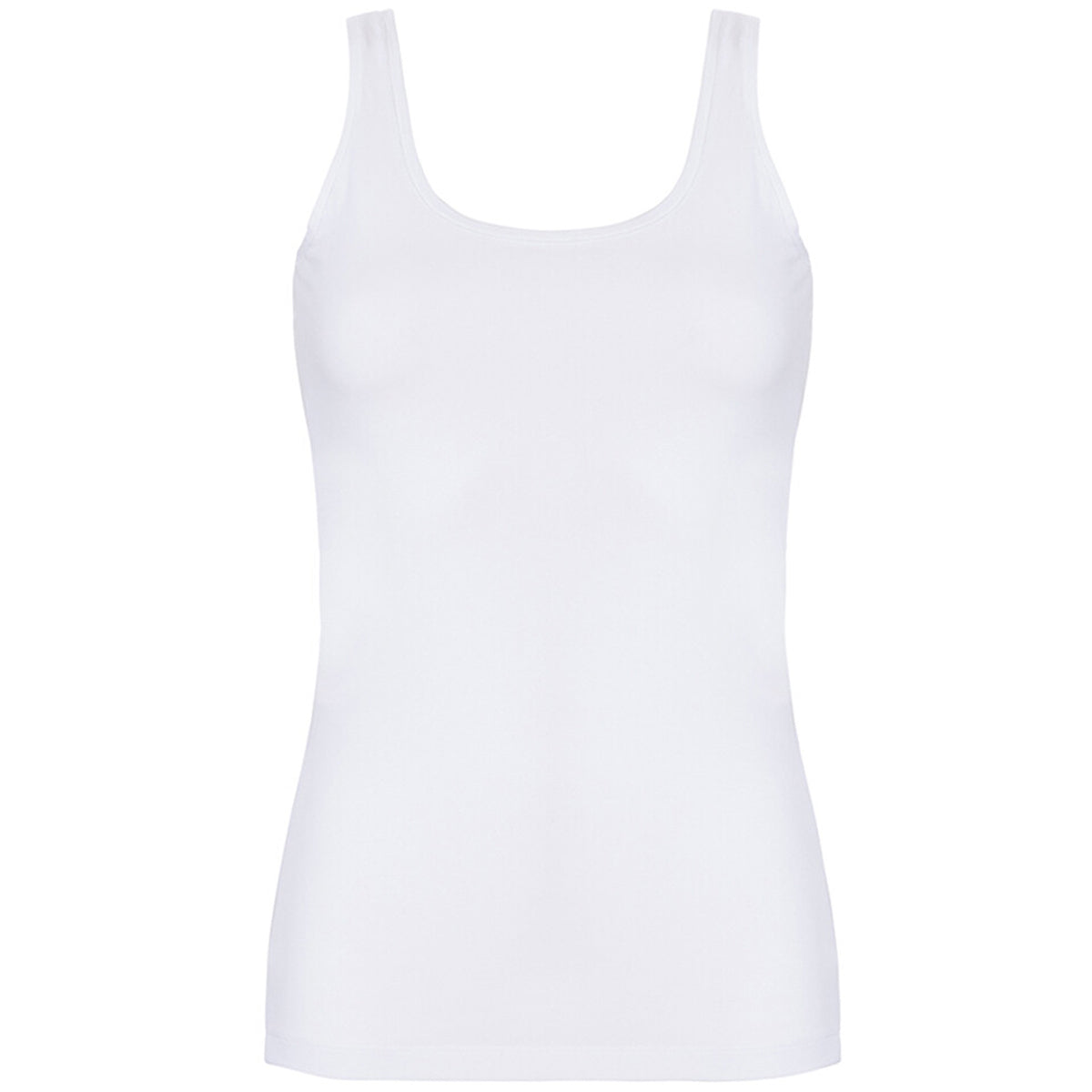 Femilet Basic Cotten Tank top, hvid - FA0310 - 010 - White
