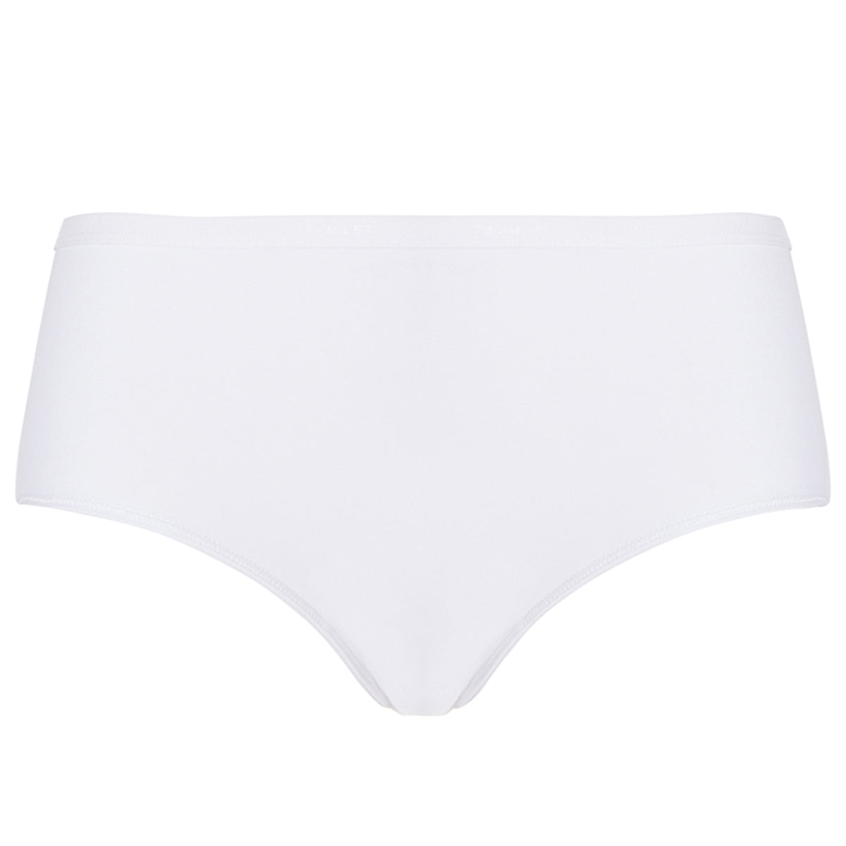 Femilet midi trusse, hvid - FA0320 - 010 - White