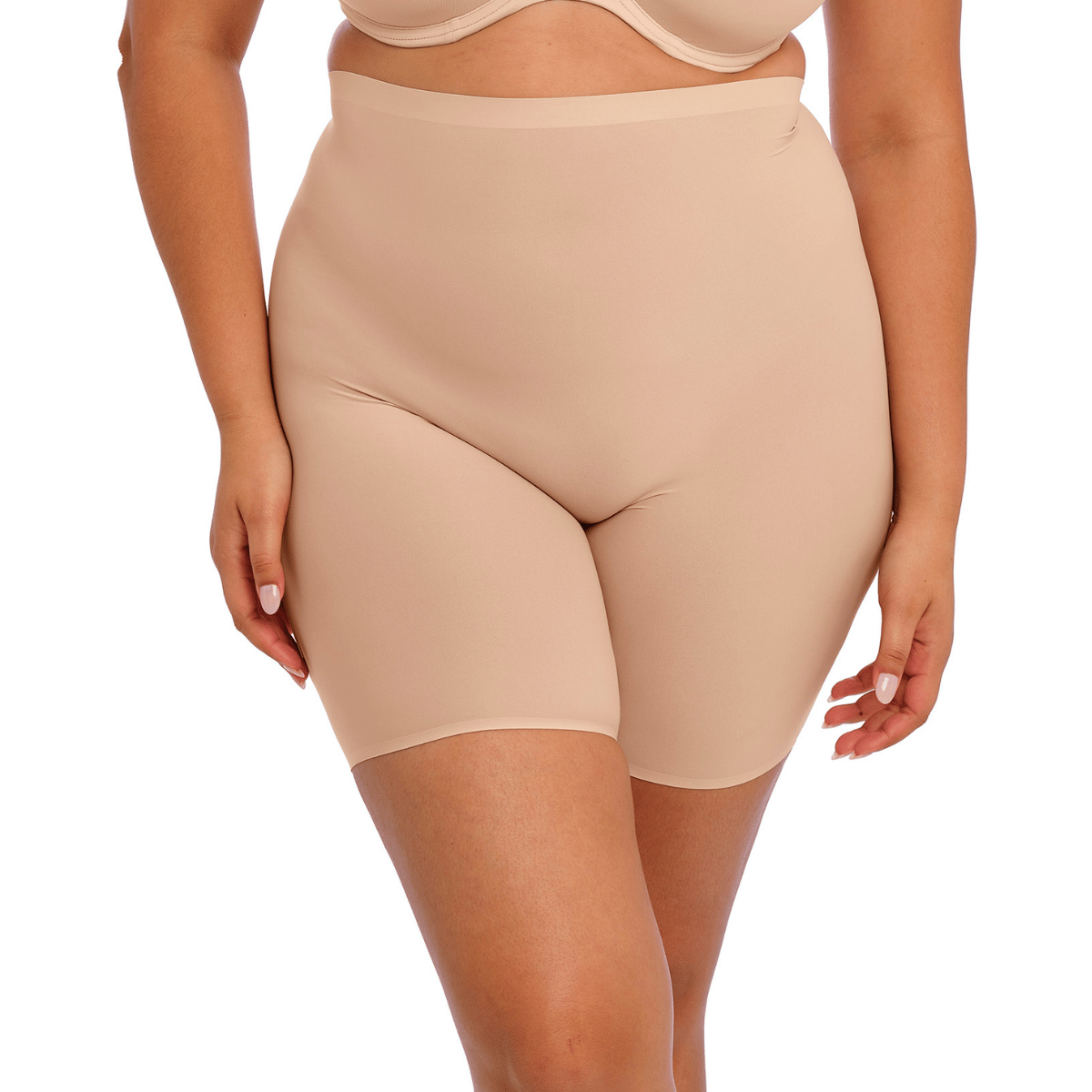 Fantasie Invisible Curve Comfort Plus-size shorts, beige - FL2314 - NAE - Natural Beige