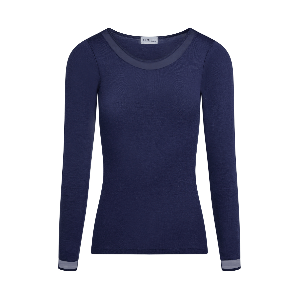 Femilet Juliana bluse, blå - FN1584 - 050 - Danube Blue