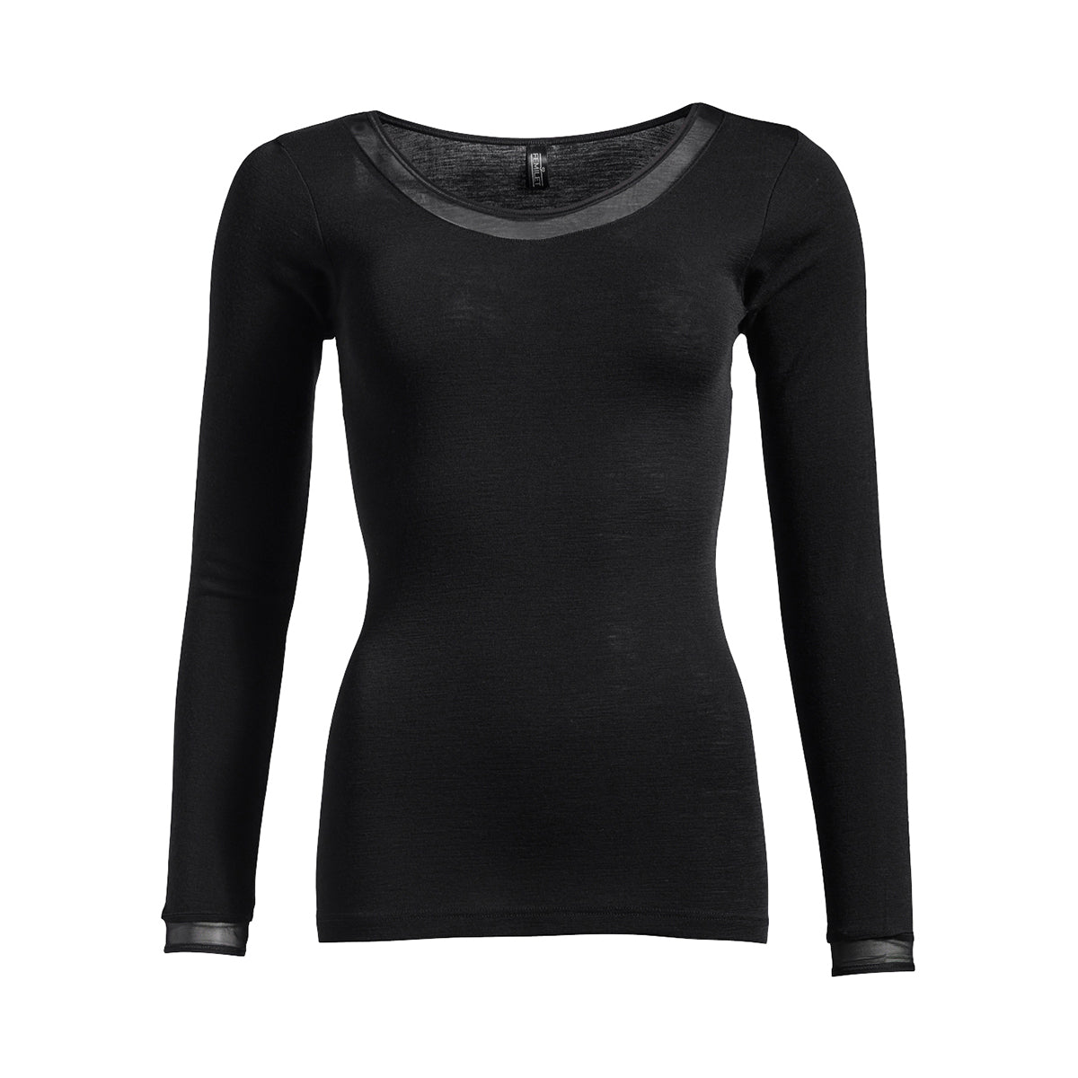 Femilet Juliana bluse, sort - FN1584 - 011 - Black