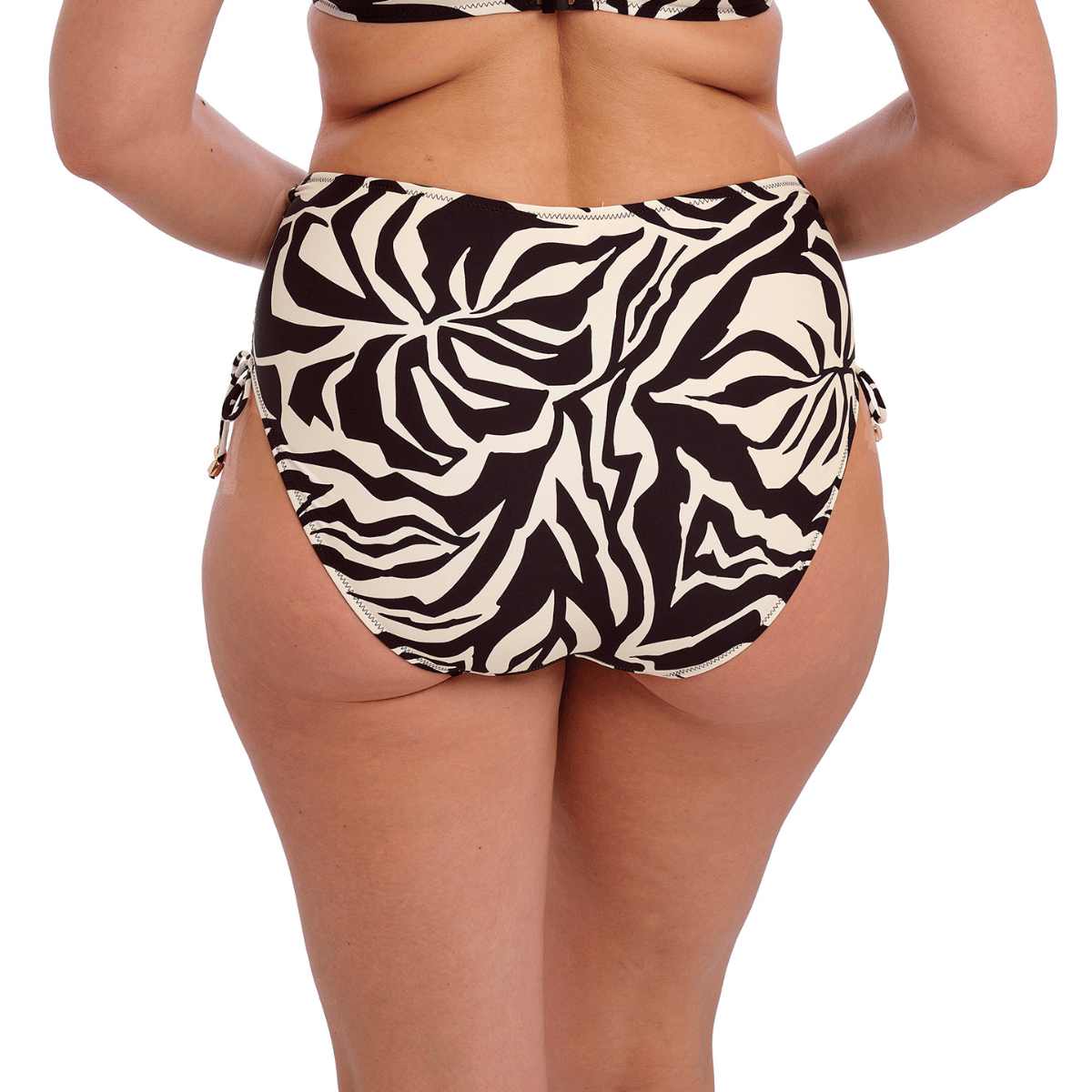 Fantasie Aruba Nights maxi bikinitrusse, multi - FS505378 - LAC - Black & Cream