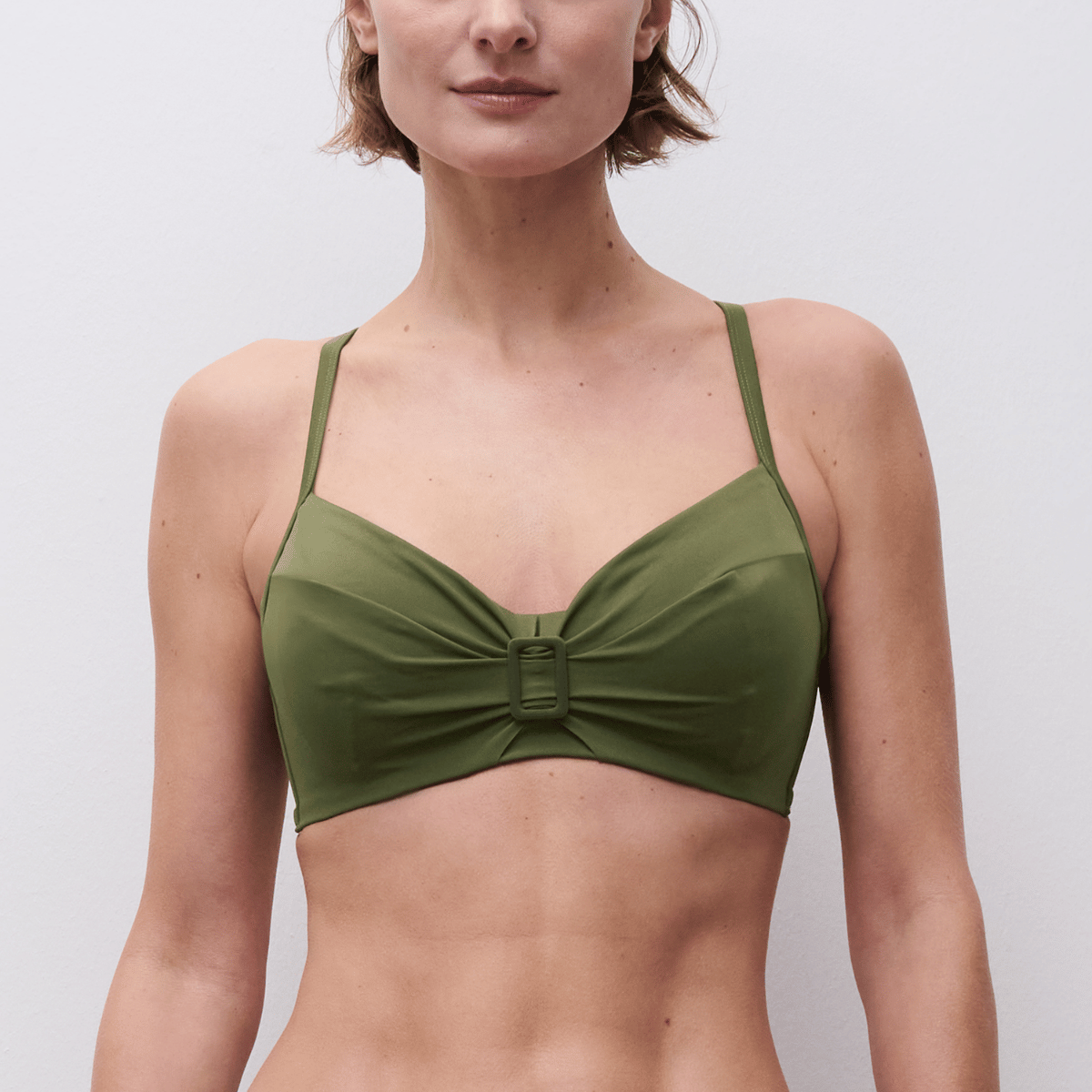 Femilet Rivero bikini top med bøjle, grøn - FS60M0 - 079 - Khaki