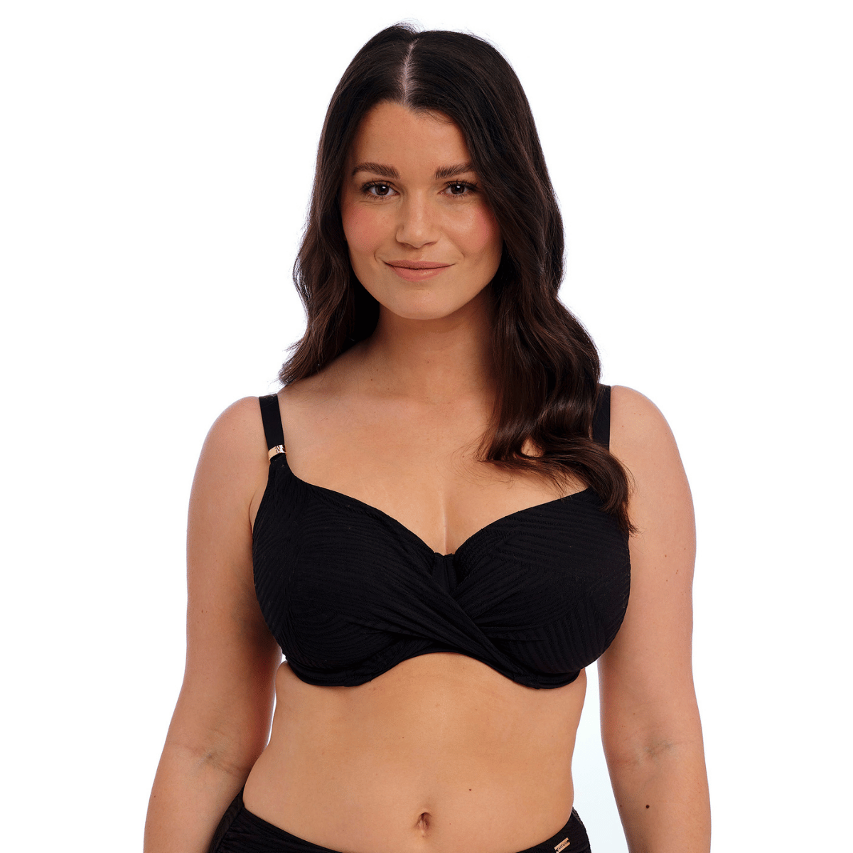 Fantasie Ottawa bikini top med bøjle, sort - FS6355 - BLK - Black