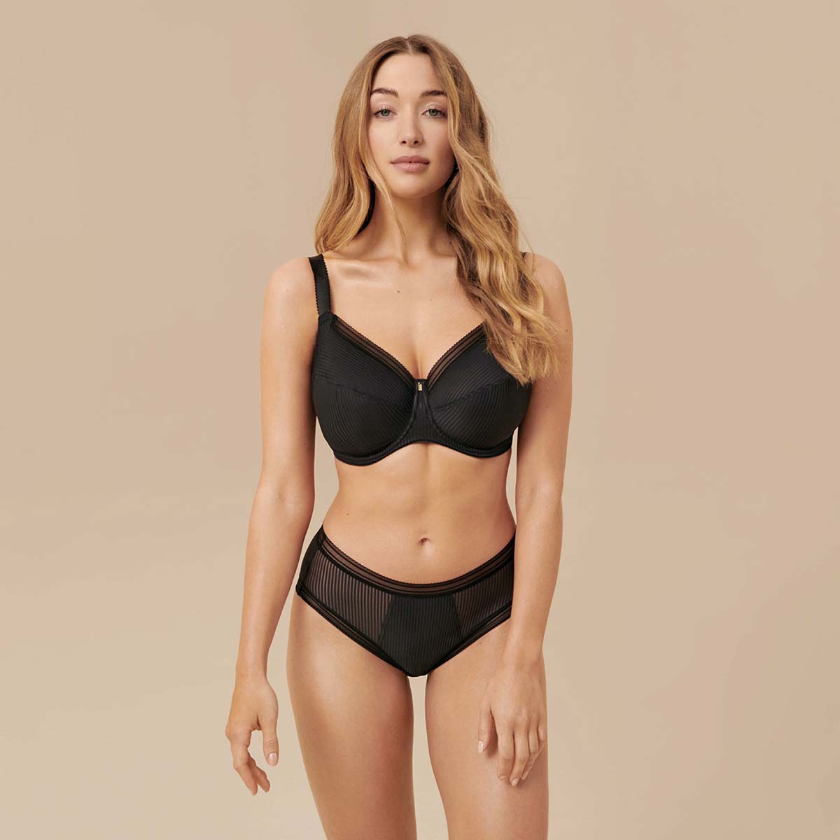 Fantasie Fusion BH med bøjle, sort - FL3091 - BLK - Black