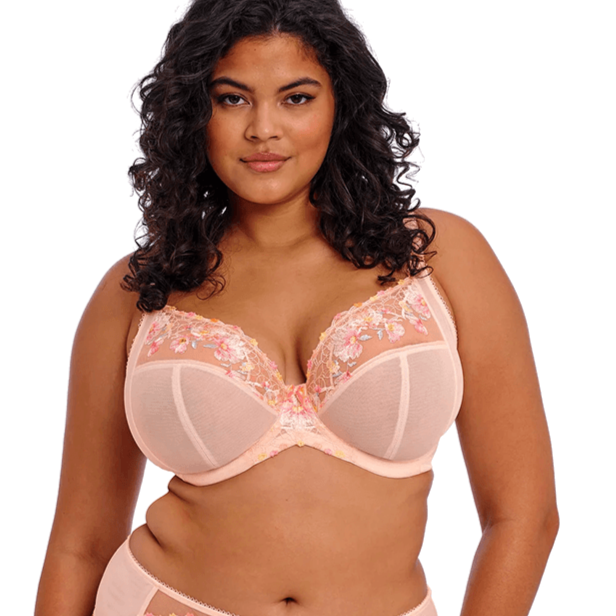 Elomi Himari plunge BH, lyserød - EL302102 - PEP - Peach Whisper