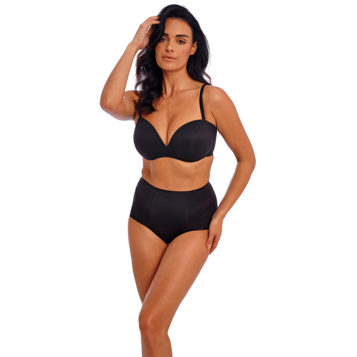 Wacoal Ines Secret stropløs BH, sort - WE601011 - BLK - Black