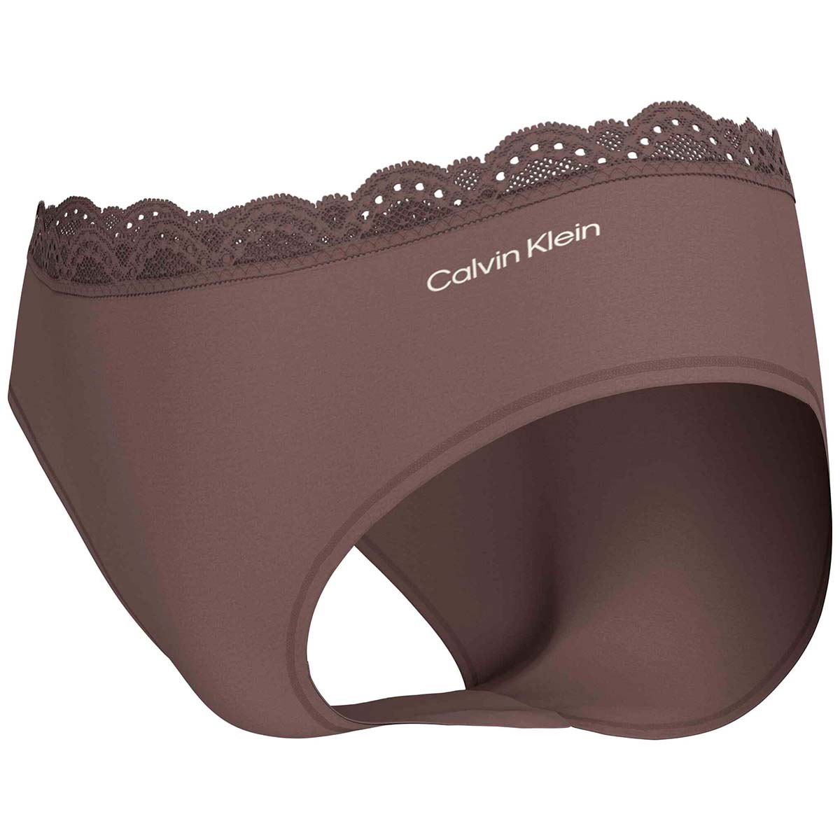 Calvin Klein Microfiber Stretch hipster trusse, brun - LV00QD5273 - 1SJ - Iron