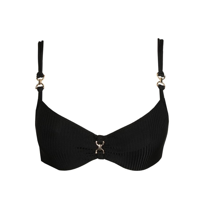 Marie Jo Emly bikini top med bøjle, sort - 1007710 - ZWA - Black