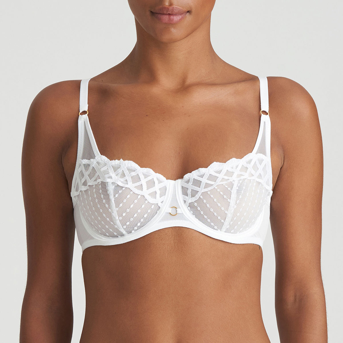 Marie Jo Jhana balconette BH, hvid - 0102793 - WIT - White