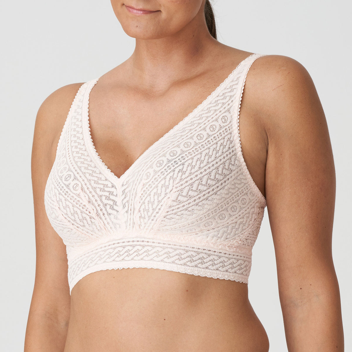PrimaDonna Montara bralette BH, lyserød - 0163386 - CRP - Crystal Pink