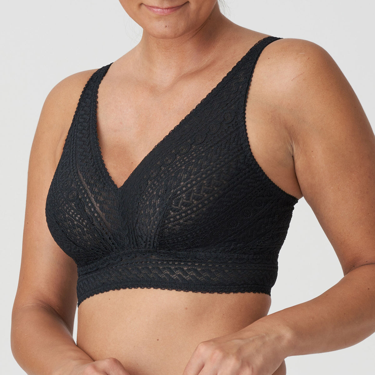 PrimaDonna Montara bralette BH, sort - 0163386 - ZWA - Black