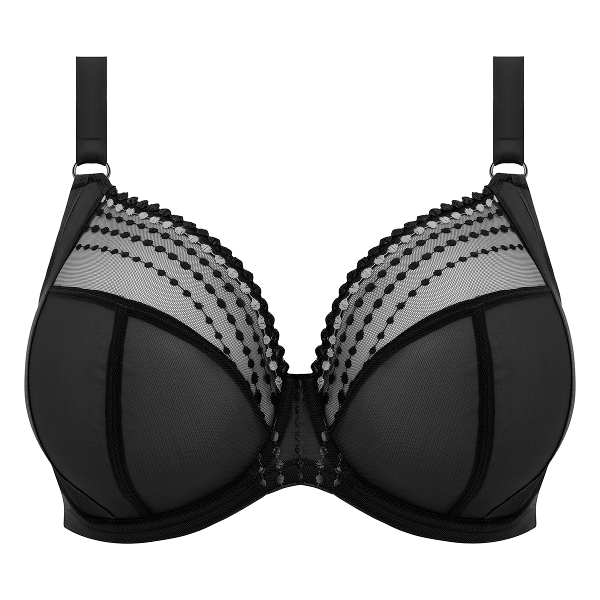 Elomi Matilda plunge BH, sort - EL8900 - BLK - Black