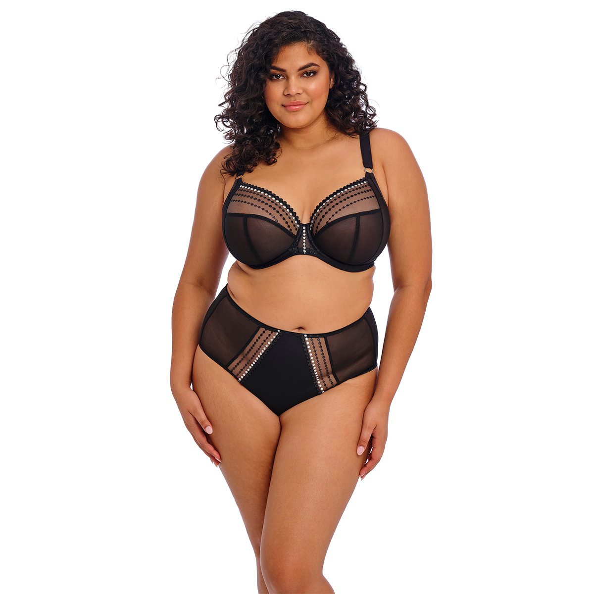 Elomi Matilda plunge BH, sort - EL8900 - BLK - Black