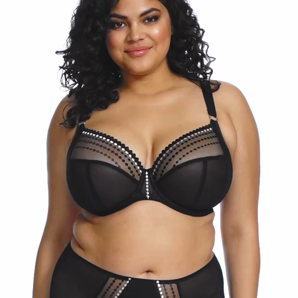 Elomi Matilda plunge BH, sort - EL8900 - BLK - Black