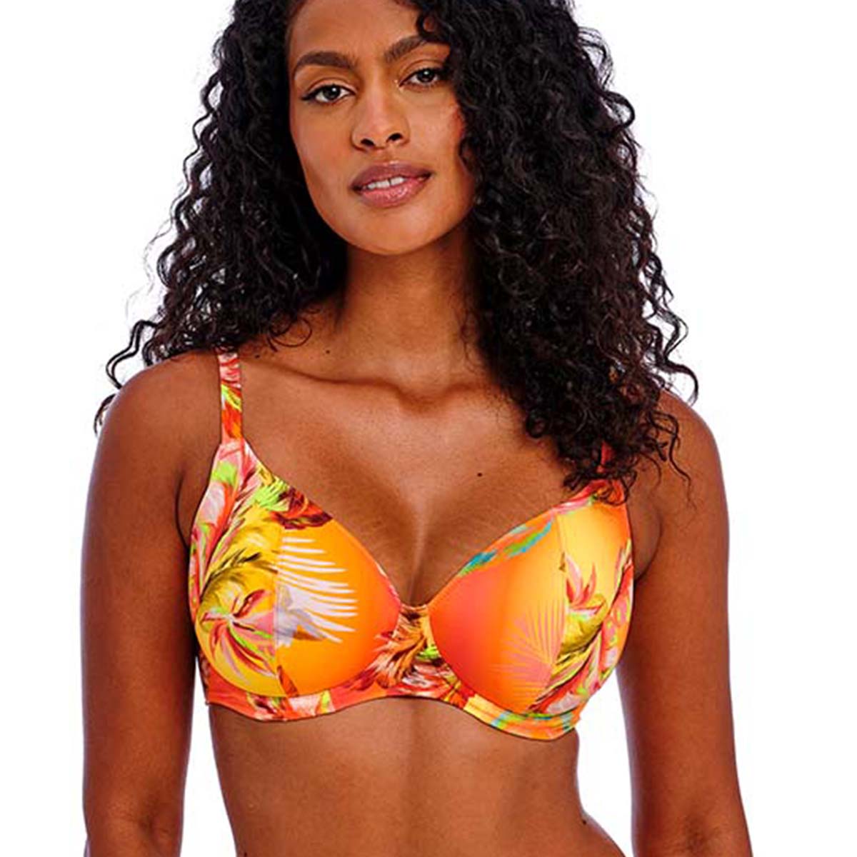 Freya Miami Sunset bikini top med bøjle, multi - AS204902 - PAP - Papaya