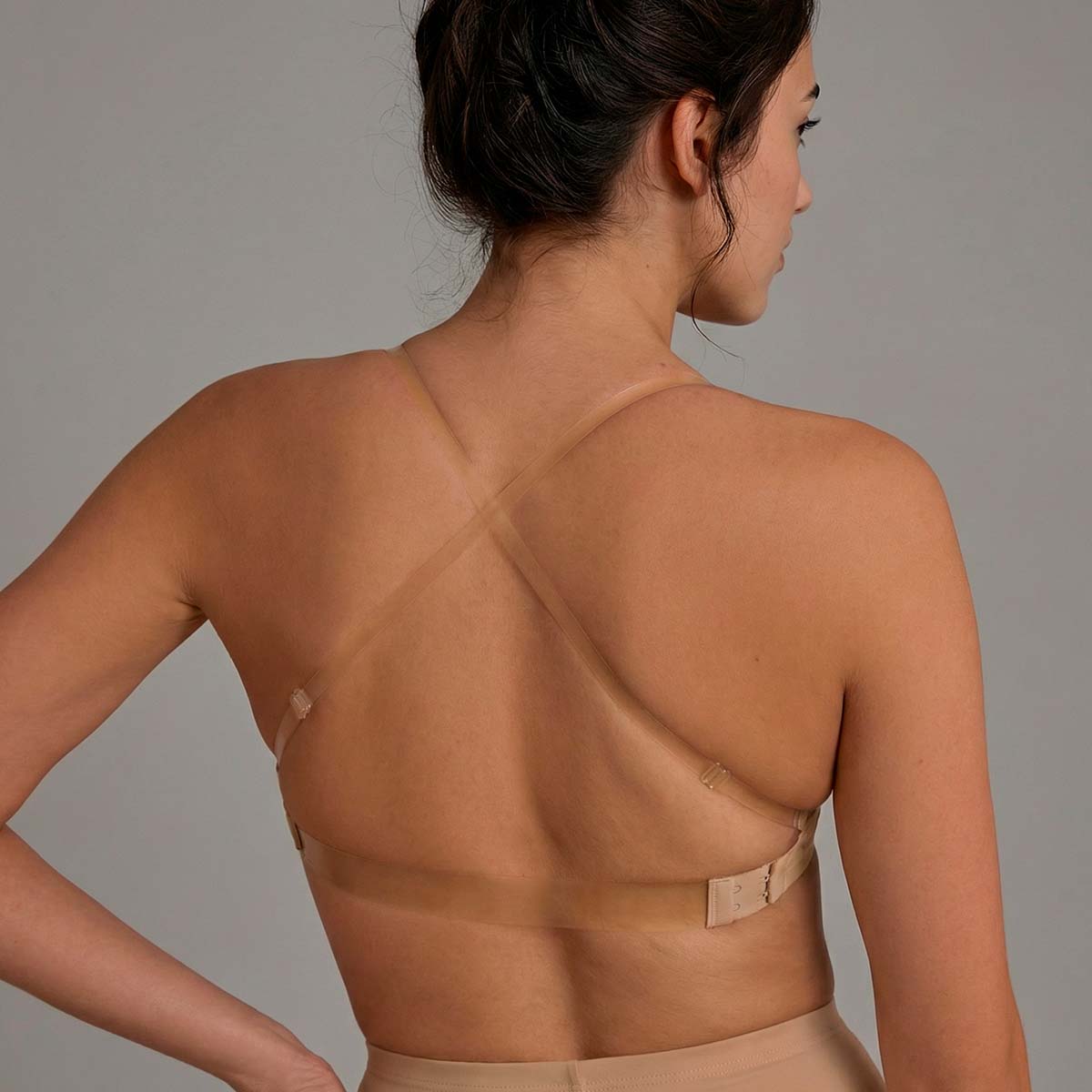 Bye Bra Multiway BH med bøjle, beige - MULBRA - Beige - Beige