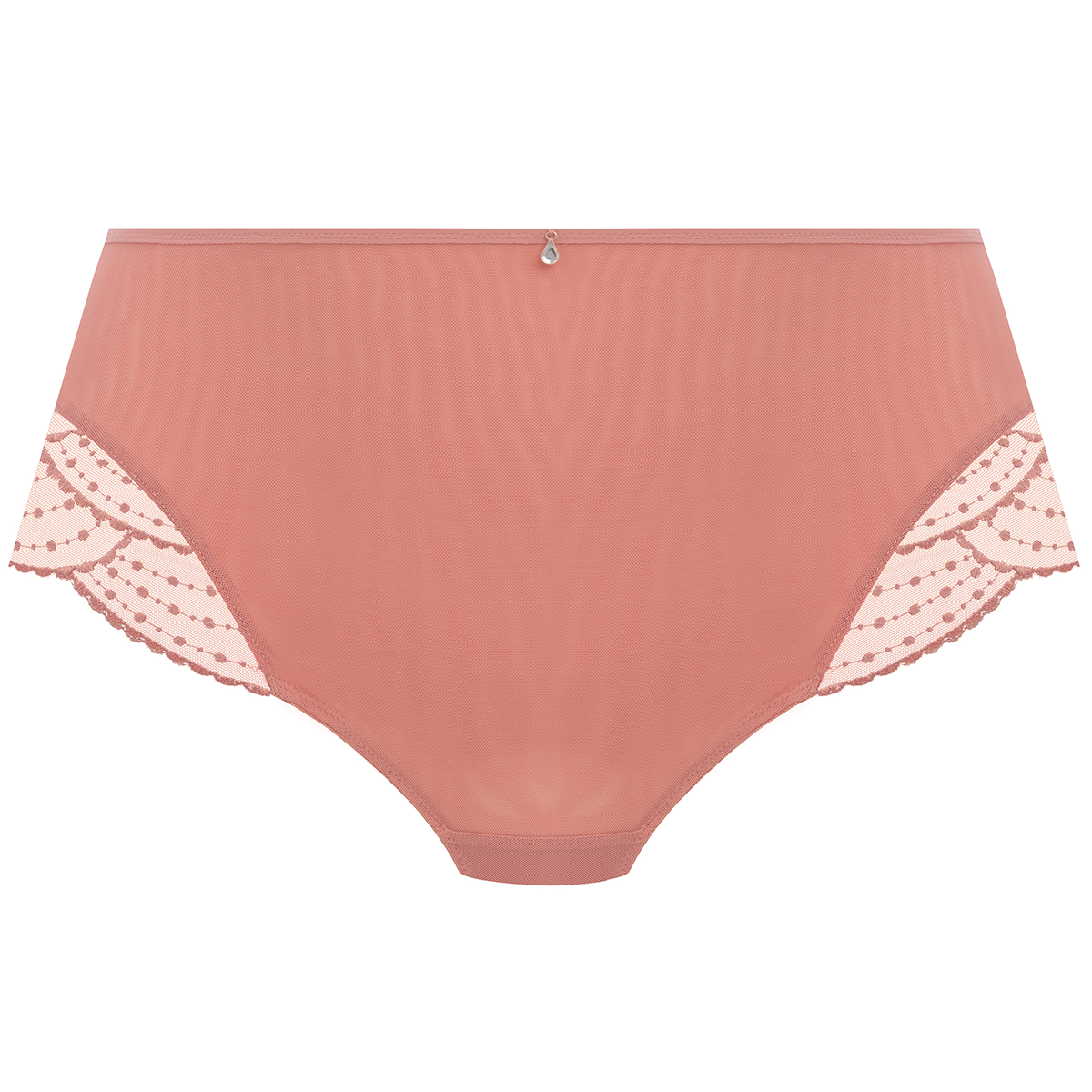 Elomi Priya maxi trusse, koralrød - EL4555 - ROD - Rosegold