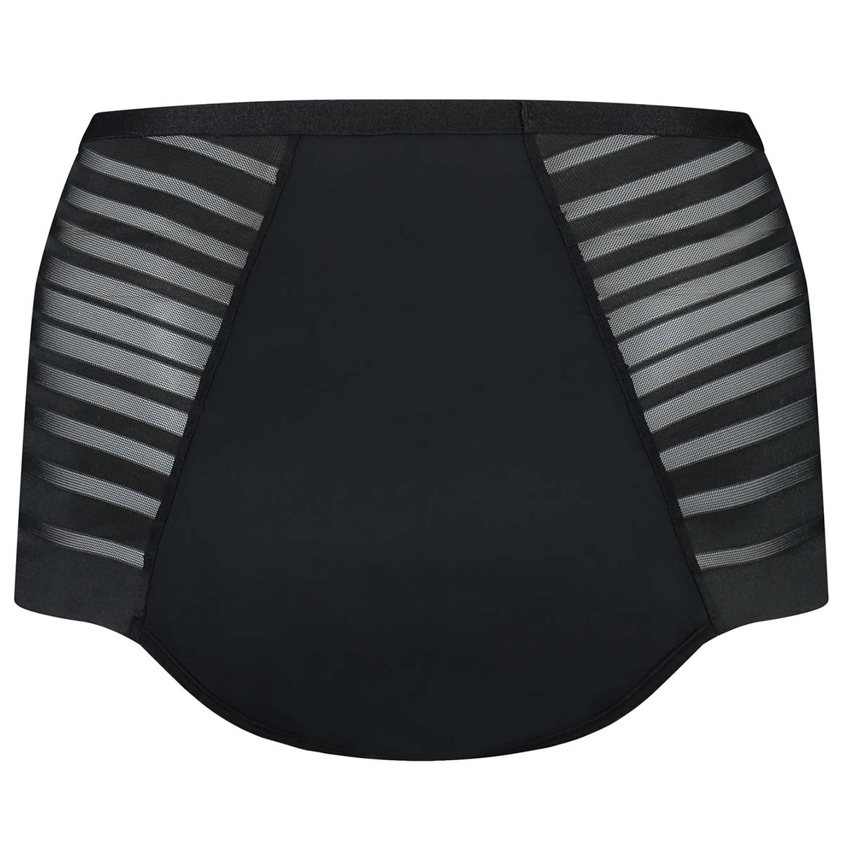 Bye Bra Lace High Flow menstruationstrusse, sort - PHBRLC - Black - Black