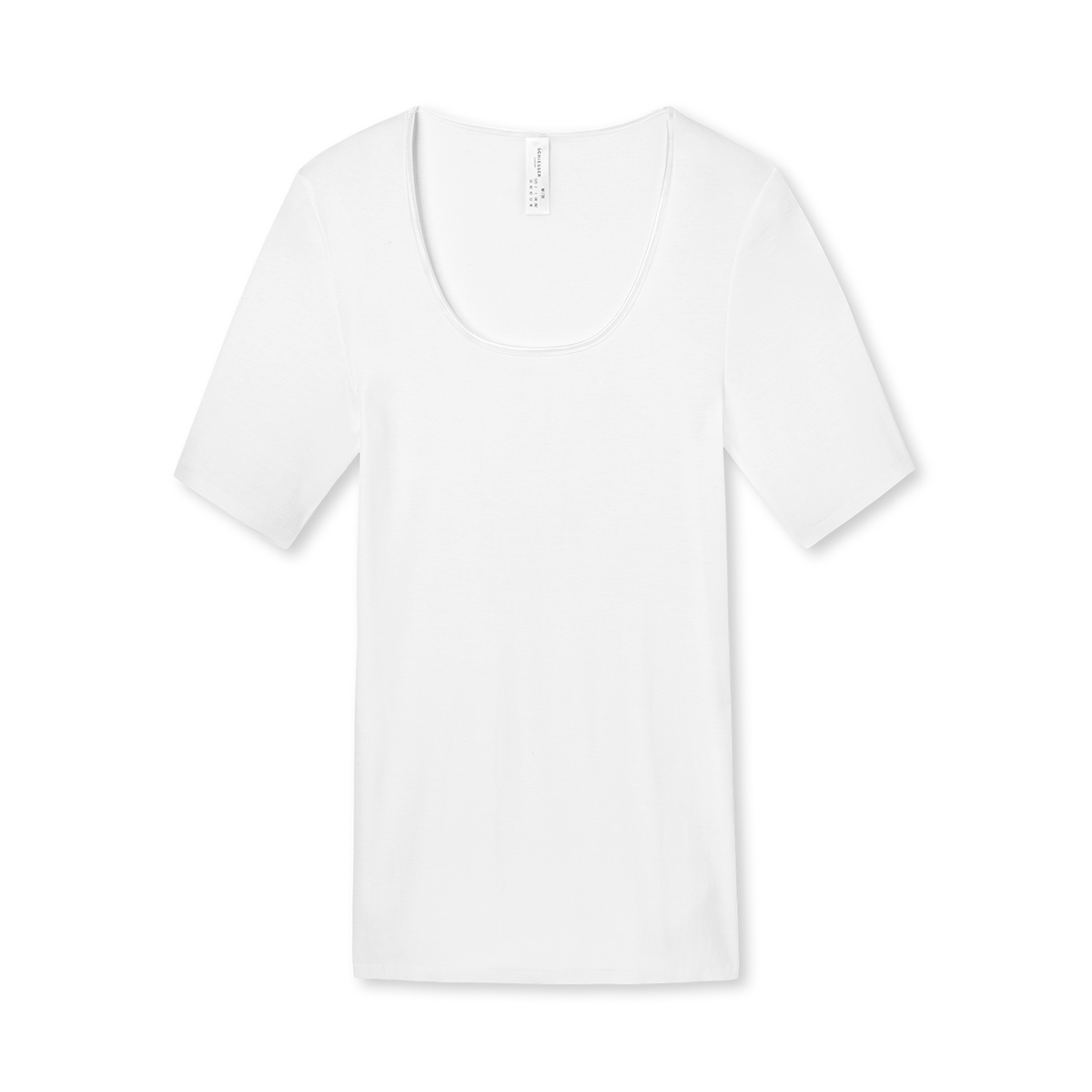 Schiesser t-shirt, hvid - 200764 - 100 - White