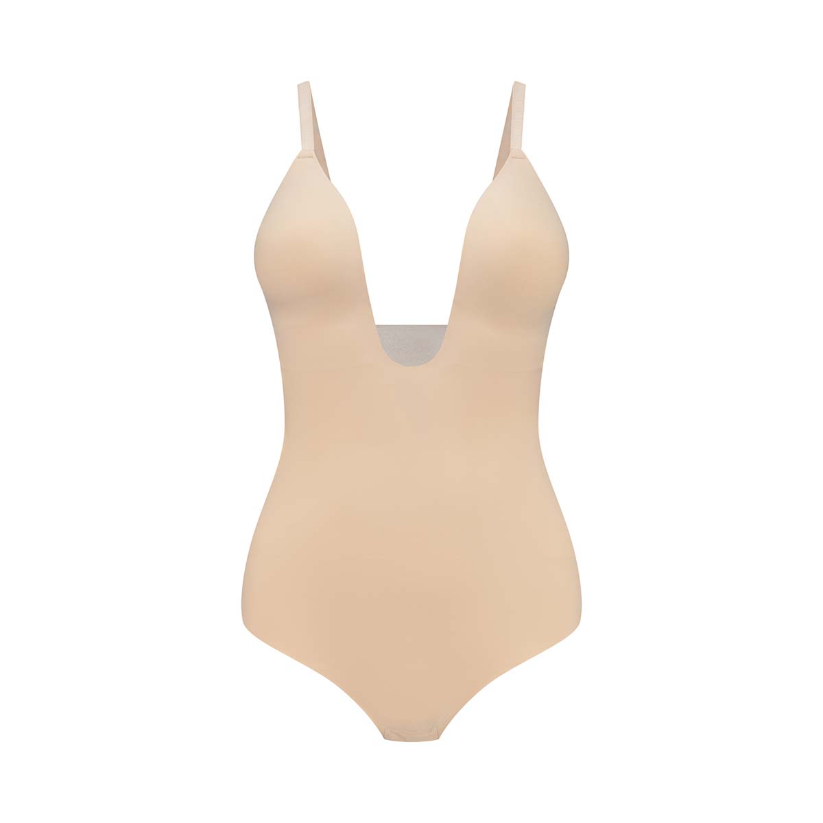 Bye Bra Sculpting Bodysuit bodystocking, beige - SCPBDVT - Beige - Beige