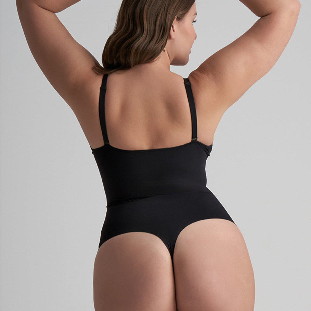 Bye Bra Sculpting Bodysuit bodystocking, sort - SCPBWF - Black - Black