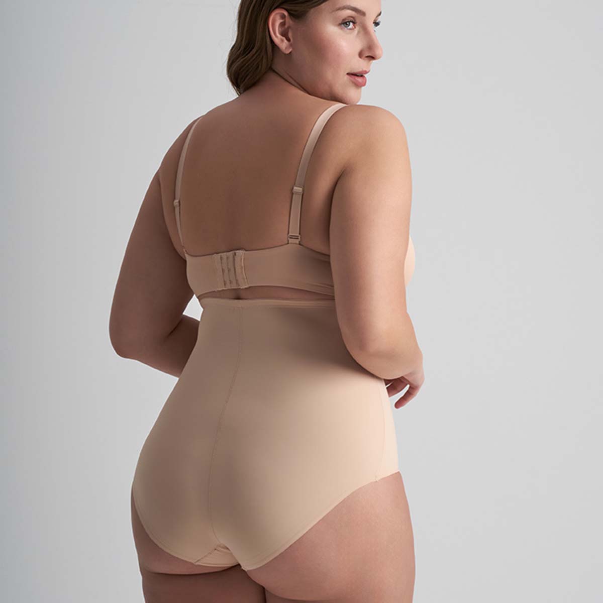 Bye Bra Sculpting High Waist maxi trusse, beige - SCPHWB - Beige - Beige